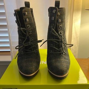 Gianni Bini Plaid Boots